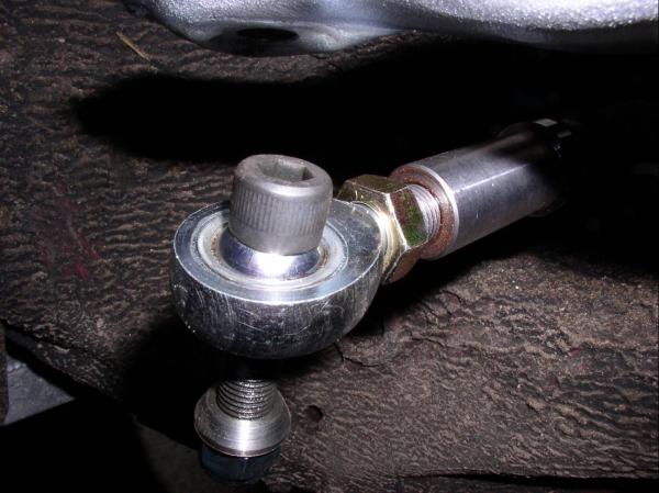 Rose jointed track rod ends